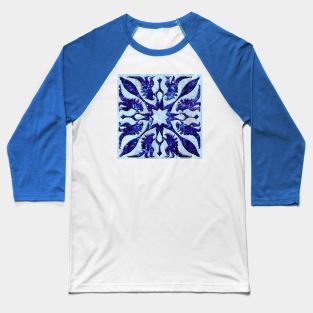 Gojira Hawaiian Style - Blue Baseball T-Shirt